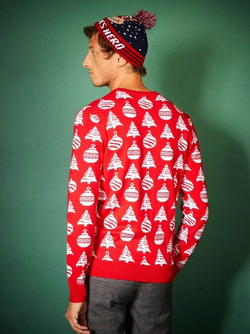 Maglione Di Natale A Maglia Grossa 4 Maglione Di Natale A Maglia Grossa - immagine 4