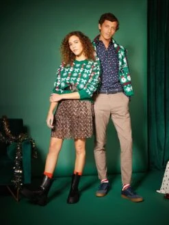 Maglione Di Natale Con Motivo Tematico -Kiabi maglione di natale con motivo tematico verde atd68 1 frb6