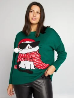 Maglione Di Natale In Maglia