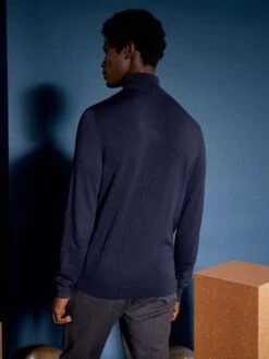 Maglione Leggero Collo A Dolcevita -Kiabi maglione leggero collo a dolcevita blu alc07 2 frb4