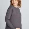 Maglione Premaman Loose Fit Con Scollo Tondo