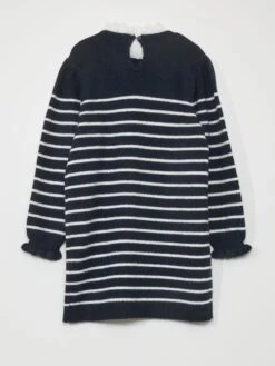 Maxi Pull In Maglia A Righe -Kiabi maxi pull in maglia a righe blu ayz43 1 frb3