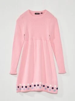 Maxi Pull Svasato Con Pois