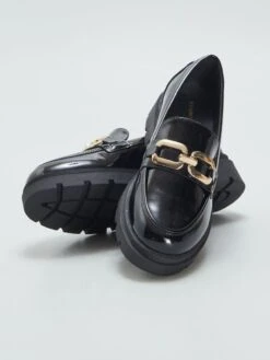 Mocassini Vernice Con Fibbia Dorata 9 Mocassini Vernice Con Fibbia Dorata -Kiabi mocassini vernice con fibbia dorata nero ayh36 1 frb5