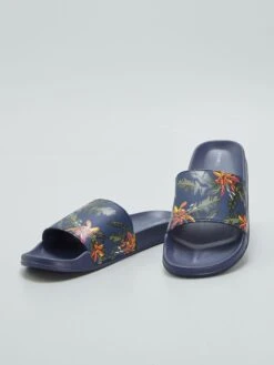 Mules Da Piscina -Kiabi mules da piscina blu ato33 2 frb5