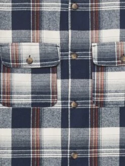 Overshirt A Quadri -Kiabi overshirt a quadri a quadri blu amp80 1 frb3