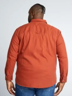 Overshirt In Denim -Kiabi overshirt in denim marrone ajy72 3 frb4