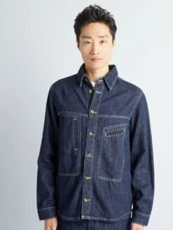 Overshirt In Denim X Canapa 10 Overshirt In Denim X Canapa -Kiabi overshirt in denim x canapa blu amr77 1 frb4
