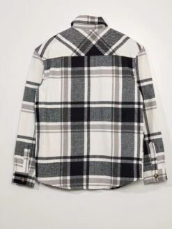 Overshirt In Flanella -Kiabi overshirt in flanella nero azk12 1 frb3