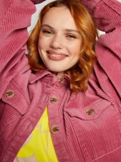 Overshirt In Velluto -Kiabi overshirt in velluto rosa azm34 1 frb5