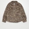 Overshirt Motivo 'leopardato'
