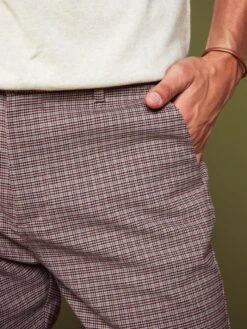 Pantaloni Chino A Quadri -Kiabi pantaloni chino a quadri beige aje11 1 frb4