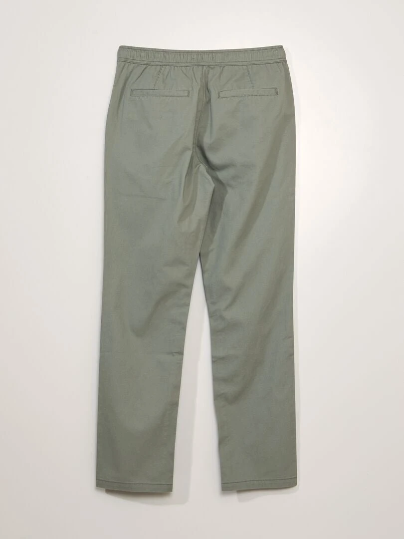 Pantaloni Chino In Cotone 2 Pantaloni Chino In Cotone - immagine 2