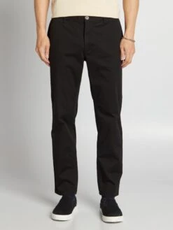 Pantaloni Chino Regular -Kiabi pantaloni chino regular nero yp160 7 frb4