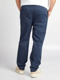 Pantaloni Chino Slim L34 -Kiabi pantaloni chino slim l34 blu xo571 2 frb3