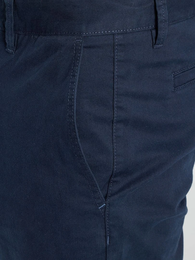 Pantaloni Chino Slim Puro Cotone L36 + 1 M 90 6 Pantaloni Chino Slim Puro Cotone L36 + 1 M 90 - immagine 6