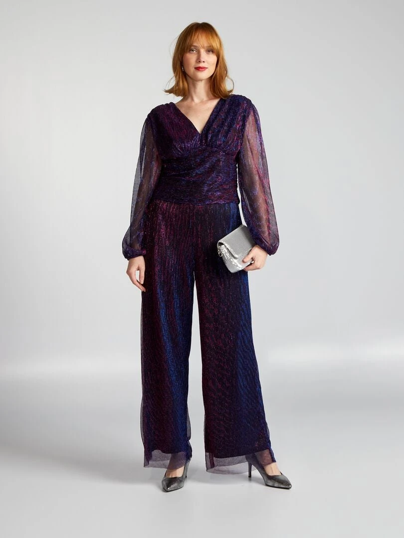 Pantaloni Con Fibre Metallizzate 2 Pantaloni Con Fibre Metallizzate - immagine 2