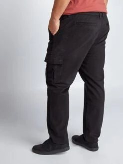 Pantaloni Con Tasche Laterali -Kiabi pantaloni con tasche laterali nero ajj18 2 frb4