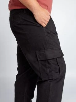 Pantaloni Con Tasche Laterali -Kiabi pantaloni con tasche laterali nero ajj18 2 frb5