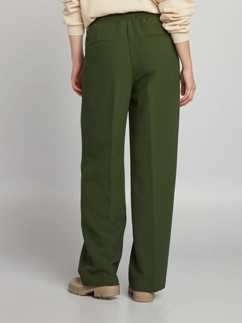 Pantaloni Dritti Con Lacci Da Annodare 4 Pantaloni Dritti Con Lacci Da Annodare - immagine 4