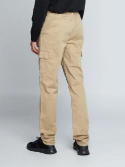 Pantaloni Dritti Con Tasche Sui Lati +190 Cm - L36 -Kiabi pantaloni dritti con tasche sui lati 190 cm l36 beige alh36 1 frb4