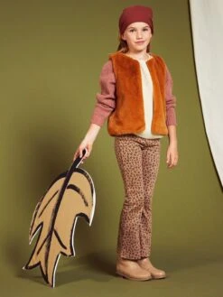 Pantaloni Flare Leopardati