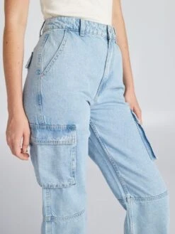 Pantaloni In Denim A Vita Bassa -Kiabi pantaloni in denim a vita bassa blu aog78 2 frb5