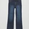 Pantaloni In Denim Flare Stretch