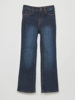 Pantaloni In Denim Flare Stretch