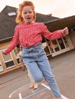 Pantaloni In Denim Paperbag -Kiabi pantaloni in denim paperbag blu aod13 1 frb2