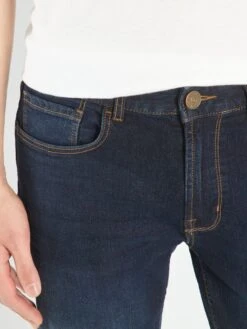 Pantaloni In Denim Slim - L30 -Kiabi pantaloni in denim slim l30 blu aia33 3 frb5