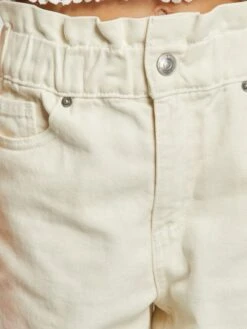 Pantaloni In Denim Taglio Mom -Kiabi pantaloni in denim taglio mom bianco ahr90 1 frb3