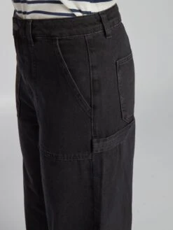 Pantaloni In Denim Vita Alta -Kiabi pantaloni in denim vita alta grigio bdl45 2 frb6