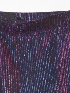 Pantaloni In Maglia Plissettata -Kiabi pantaloni in maglia plissettata viola avf45 1 frb3