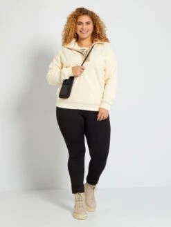 Pantaloni In Maglia Punto Milano