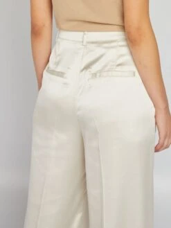 Pantaloni In Raso -Kiabi pantaloni in raso bianco bey77 3 frb5
