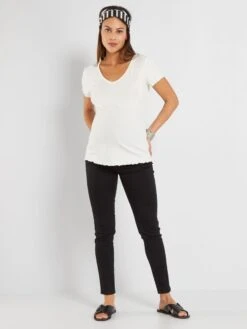 Pantaloni In Twill Premaman