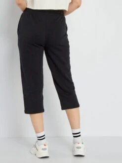 Pantaloni Joggers A Pinocchietto 5 Pantaloni Joggers A Pinocchietto -Kiabi pantaloni joggers a pinocchietto nero zk702 1 frb3