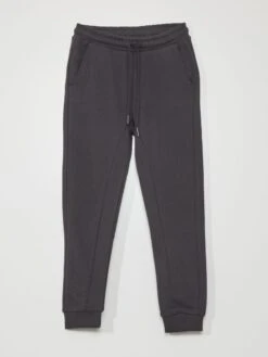 Pantaloni Joggers In French Terry Con Cuciture