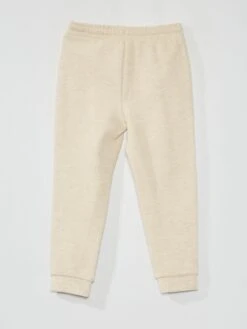 Pantaloni Joggers In Piqué Di Cotone - Taglio Più Confortevole -Kiabi pantaloni joggers in pique di cotone taglio piu confortevole beige anc24 1 frb3
