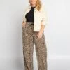 Pantaloni Joggers 'leopardo' French Terry