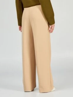 Pantaloni Larghi A Vita Alta -Kiabi pantaloni larghi a vita alta beige bac48 2 frb3