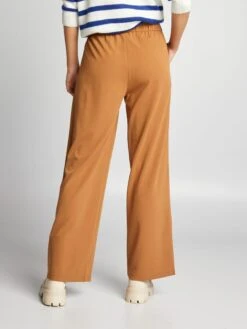 Pantaloni Larghi Morbidi 'JDY' -Kiabi pantaloni larghi morbidi jdy marrone auc37 1 frb3