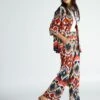 Pantaloni Larghi Stampa Ikat 'JDY'