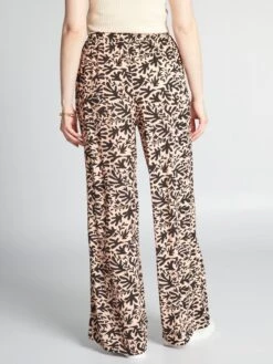 Pantaloni Larghi Stampati -Kiabi pantaloni larghi stampati bianco avj90 1 frb3