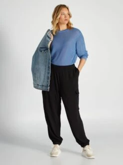 Pantaloni Morbidi 'Only Carmakoma'