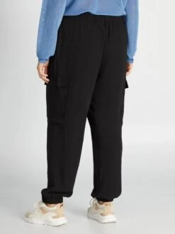 Pantaloni Morbidi 'Only Carmakoma' -Kiabi pantaloni morbidi only carmakoma nero amw83 1 frb3