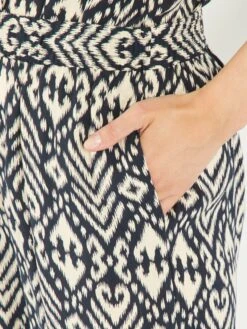 Pantaloni Morbidi Taglio Dritto -Kiabi pantaloni morbidi taglio dritto ikat arg40 1 frb5