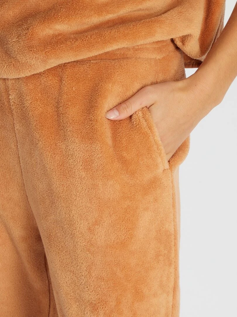 Pantaloni Pigiama In Pile 3 Pantaloni Pigiama In Pile - immagine 3