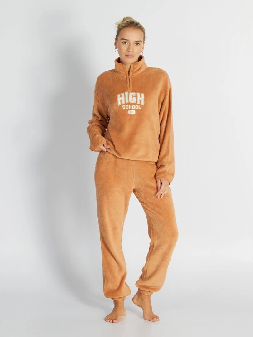 Pantaloni Pigiama In Pile 4 Pantaloni Pigiama In Pile - immagine 4